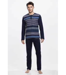 Pijama Ungaro Stripes Navy