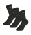 Pack 3 Tennis Socks Ungaro Black