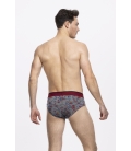 Pack 2 - Slip Hari Grey/Print