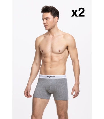 Pack 2 - Boxer Austin Ungaro Grey