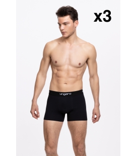 Pack 3 - Boxer Erick Ungaro Black/Black/Black