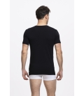 Pack 3-T-Shirt EA "V" Ungaro Black