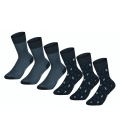 Pack 6 calcetines Ungaro Azul Marino