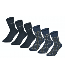 Pack 6 calcetines Ungaro Navy