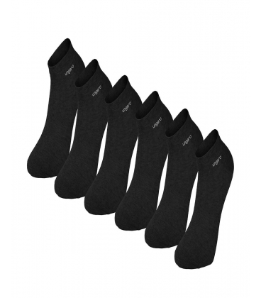 Pack 6 Sneakers Socks Ungaro Black