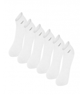 Pack 6 Invisible Socks Ungaro White