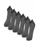 Pack 6 Sneakers Socks Ungaro Dark Grey