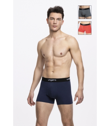 Pack 3 - Boxer Erick Ungaro Navy/Red/Green