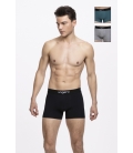 Pack 3 - Boxer Erick Ungaro Grey/Blue/Black