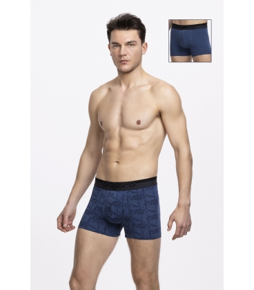 Pack 2 - Boxer Marc Ungaro Navy/Print