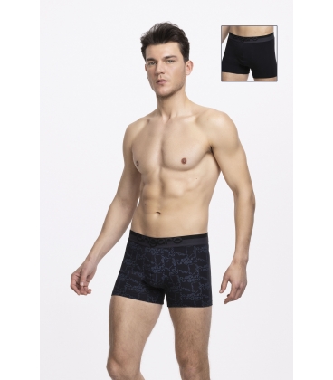 Pack 2 - Boxer Marc Ungaro Black/Print